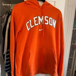 Nike Orange Clemson Hoodie
